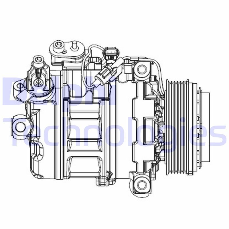 Delphi Compresseur climatisation tsp0159371 pour BMW